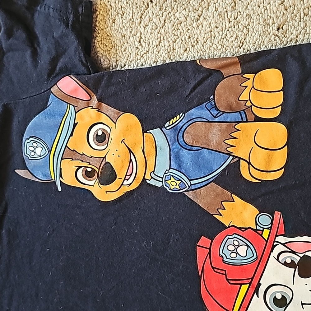 Toddler Boy Paw Patrol Shirt Sleeve T-Shirt Size 4T - Picture 3 of 6